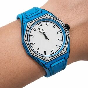 Very Cool 2D Cartoon Like Watch Brand New